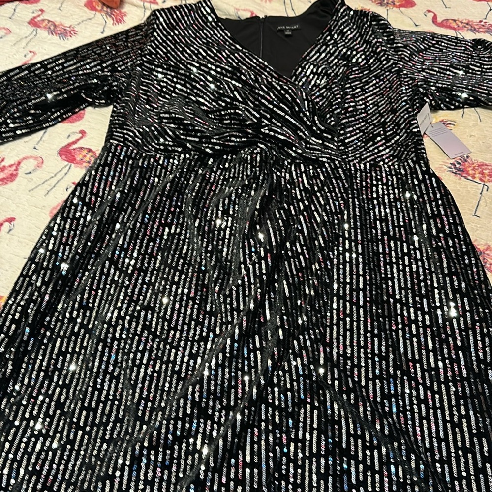 Lane Bryant Sequined Party Dress Size 18